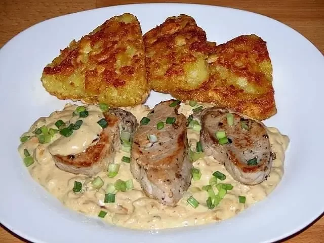 Schweinefilet in Sahnesauce Rezept