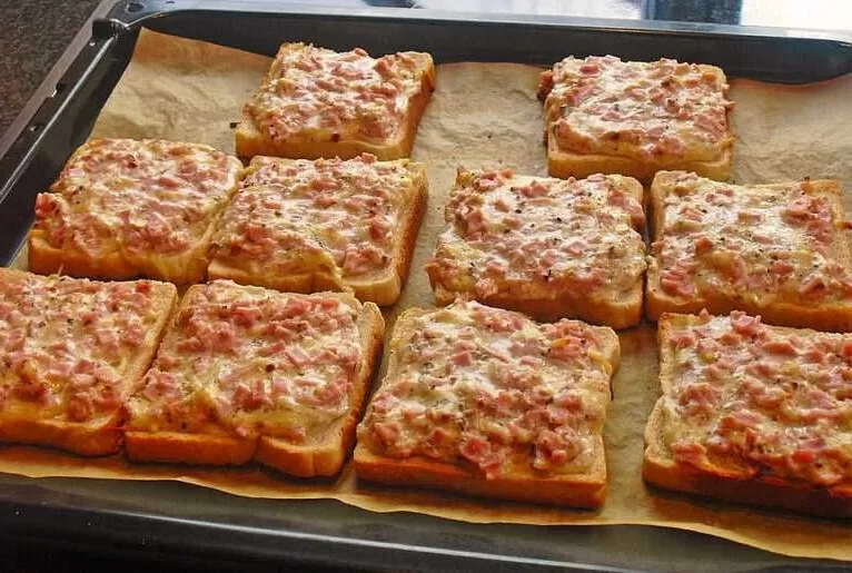 Pizzatoast in 15 Minuten fertig